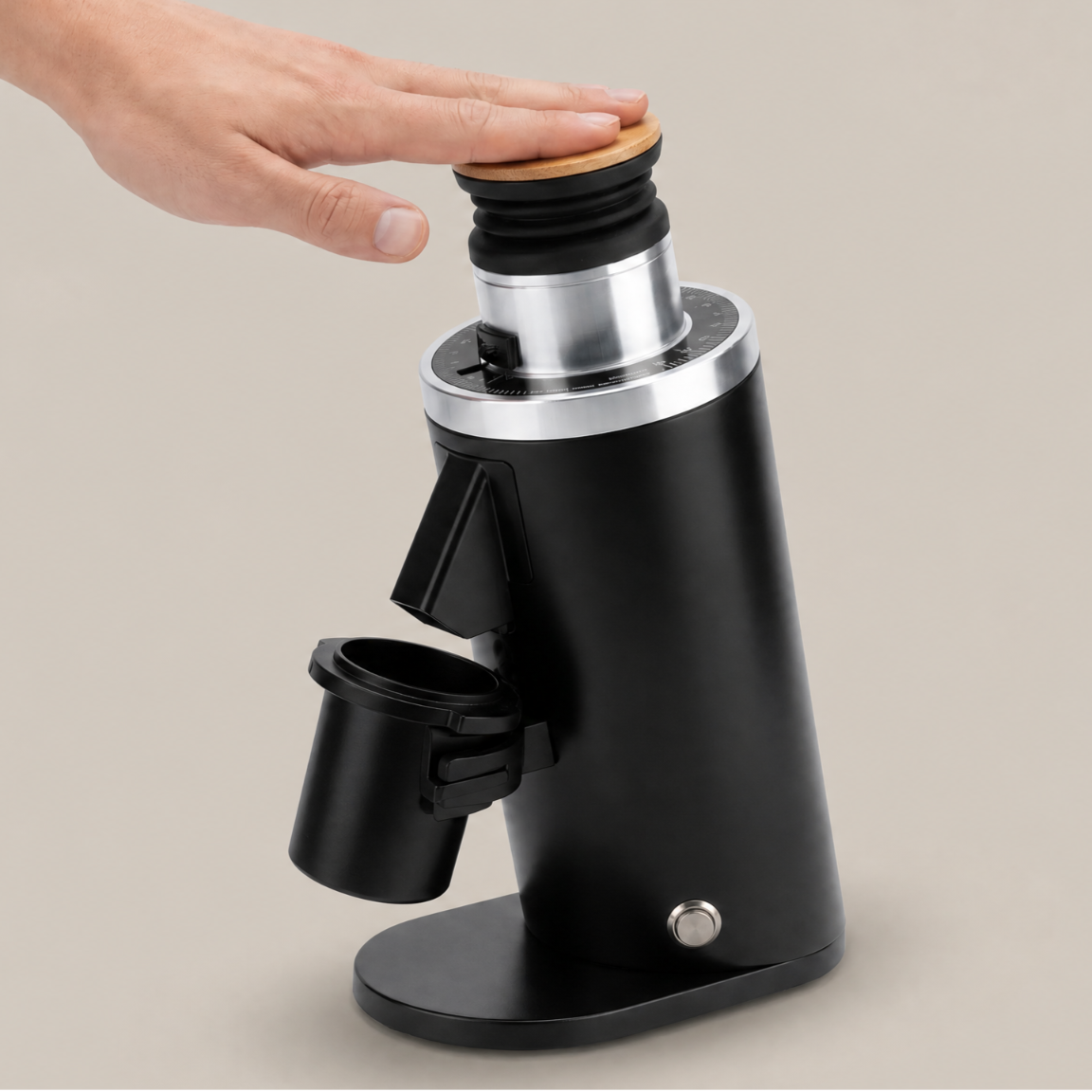 ROASTLY DF64 Red Ti Gen 2 V2.7 Single Dose Mühle Schwarz – Bild 4