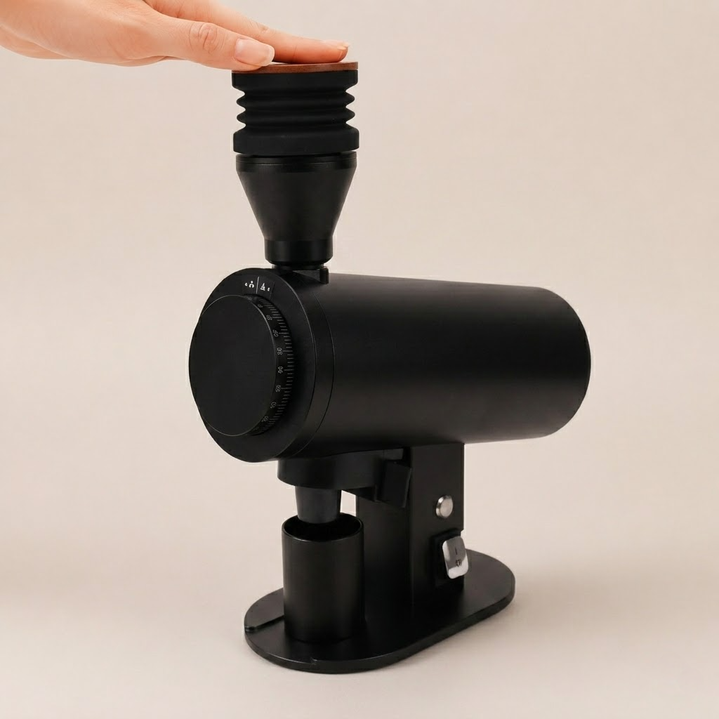 ROASTLY DF83V Red Ti Single Dose Mühle Schwarz – Bild 5