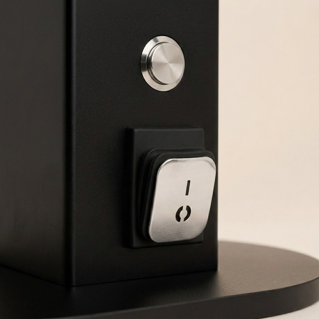 ROASTLY DF83V Red Ti Single Dose Mühle Schwarz – Bild 8