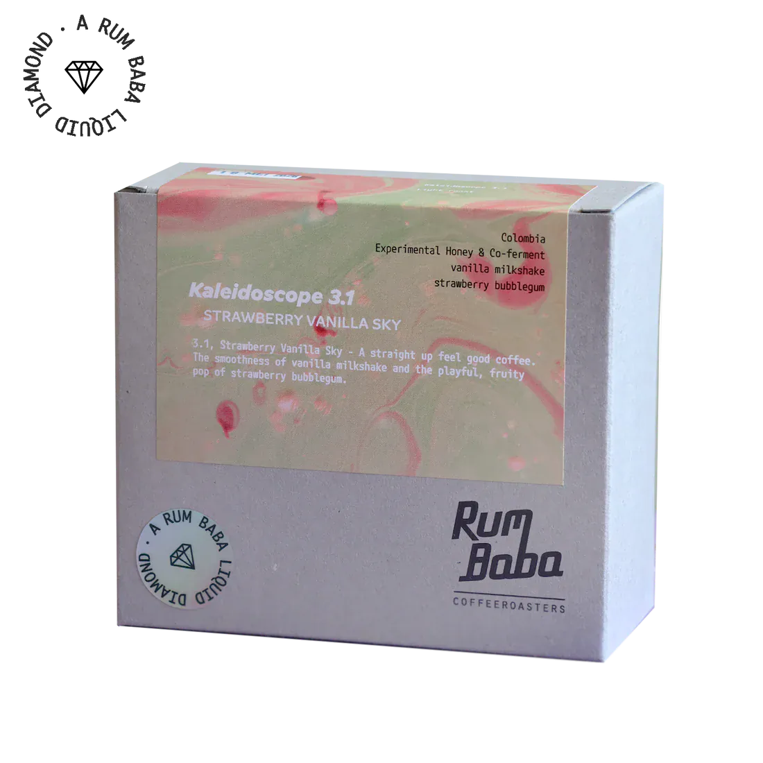 Rum Baba Kaleidoscope 3.1 - Strawberry Vanilla Sky Rum Baba Kaffee 200 Gramm / 07.07.2026 Rheinland Coffee