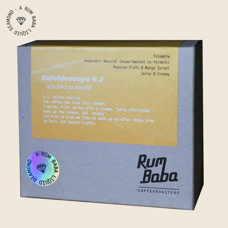 Rum Baba Kaleidoscope 6.2 - Solero Sunrise Rum Baba Kaffee 200 Gramm / 13.07.2026 Rheinland Coffee