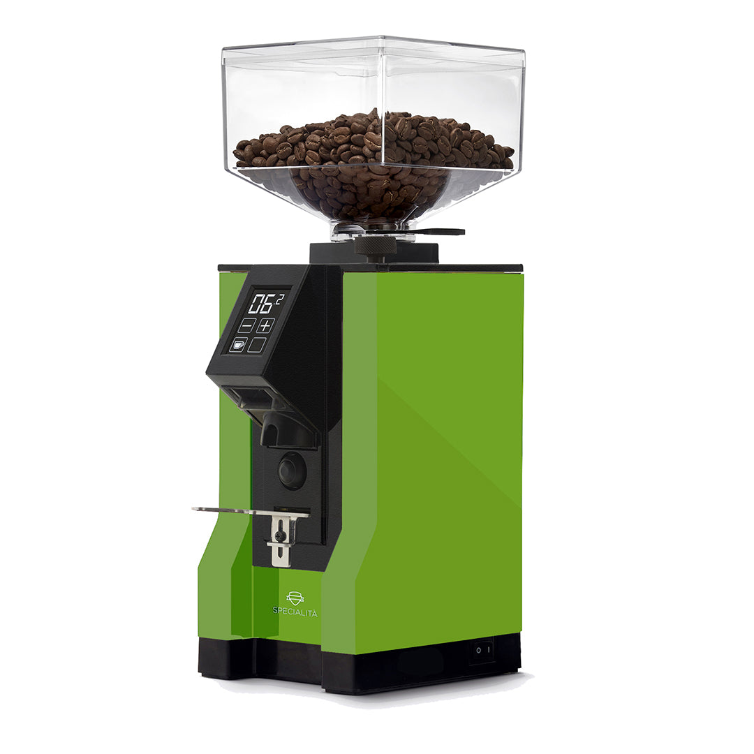 Eureka Mignon Specialita, Gehäuse Schwarz, Farbe Lime Grün