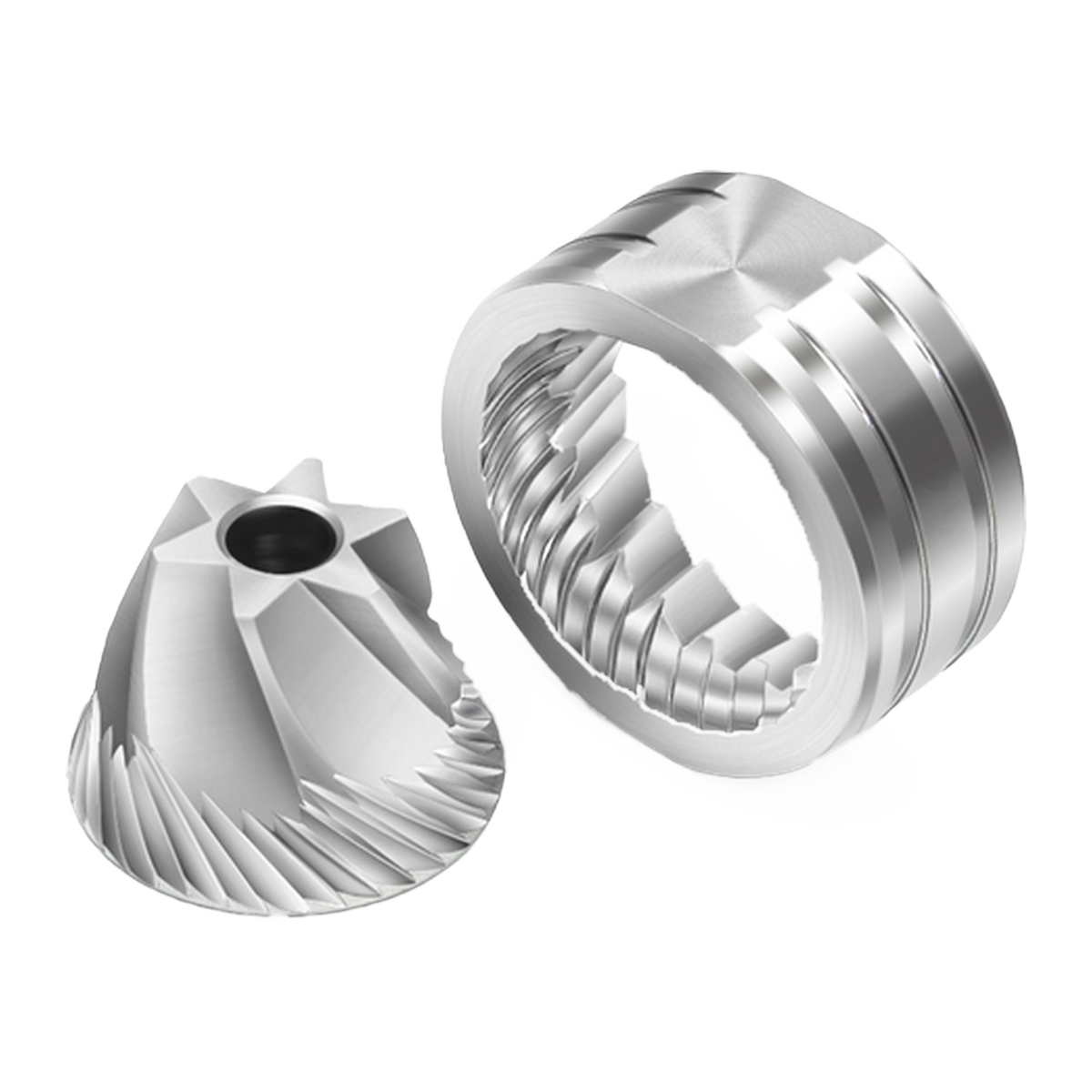 Wacaco Exagrind Pro-E mit Transportbeutel und Reinigungsbürste