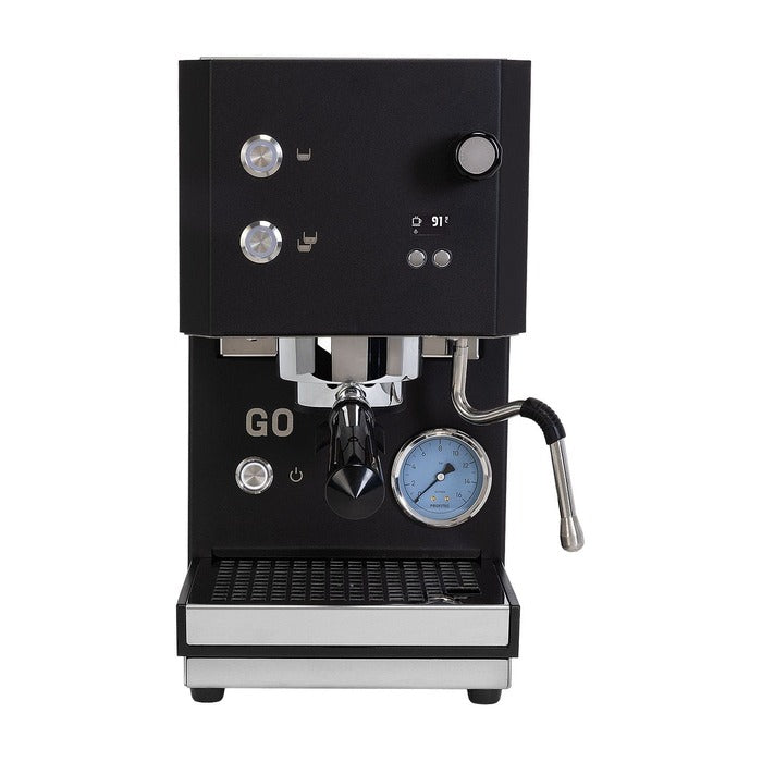 Profitec GO 2.0 Siebträgermaschine in Schwarz – Hauptgewinn der Tombola