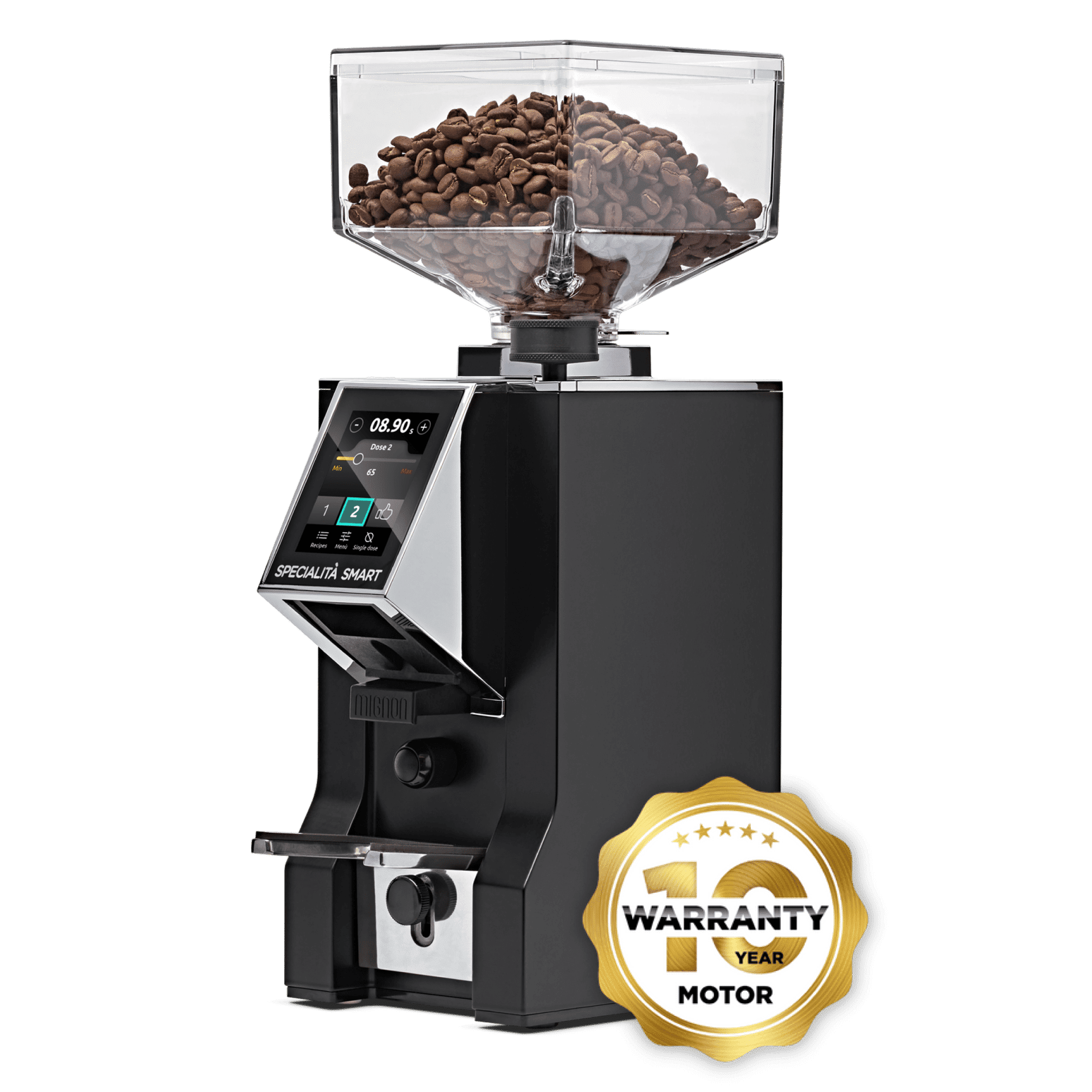 Eureka Mignon SPECIALITA SMART - mit digitalem Scheibenabstand Kaffeemühlen Eureka - Rheinland.Coffee