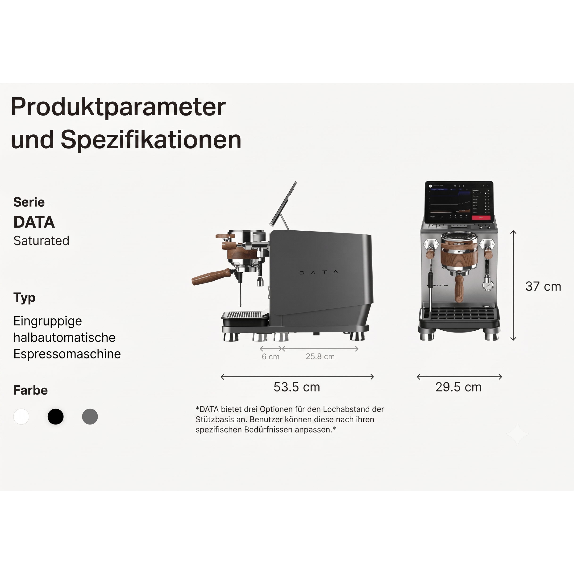 Wendougee DATA-S – Die Revolution der Präzision für dein Home-Barista-Setup Wendougee Espressomaschinen Rheinland Coffee