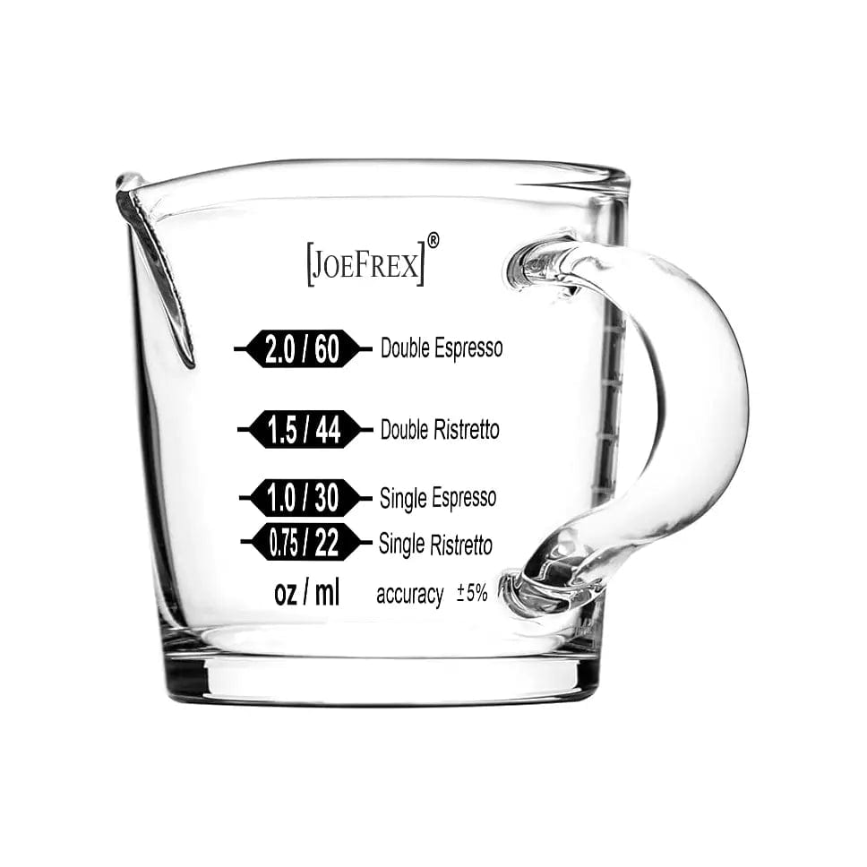 Espresso Shotglas Doppel-Auslauf - für Doppio Dosierbecher JoeFrex - Rheinland.Coffee