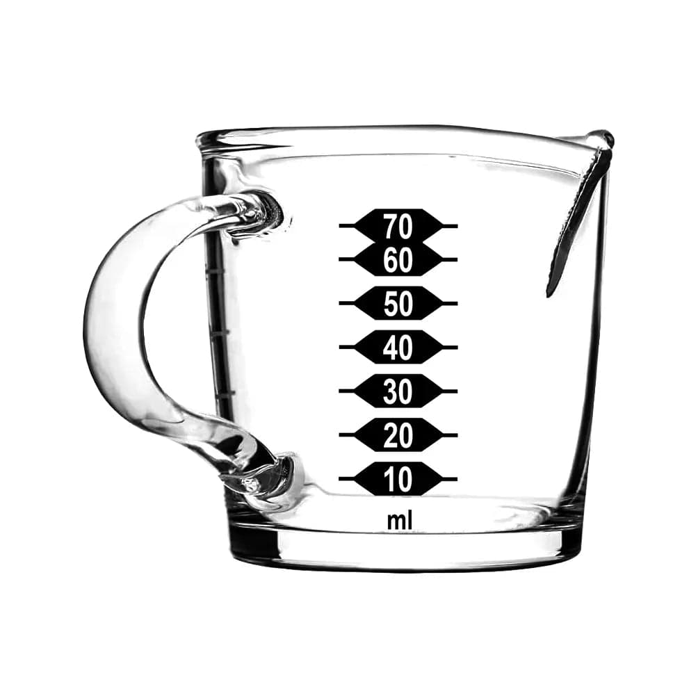 Espresso Shotglas Doppel-Auslauf - für Doppio Dosierbecher JoeFrex - Rheinland.Coffee