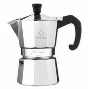 Miss Moka Prestige - Mokkakanne - Aluminium 6 Tassen Mokkakanne Forever - Rheinland.Coffee