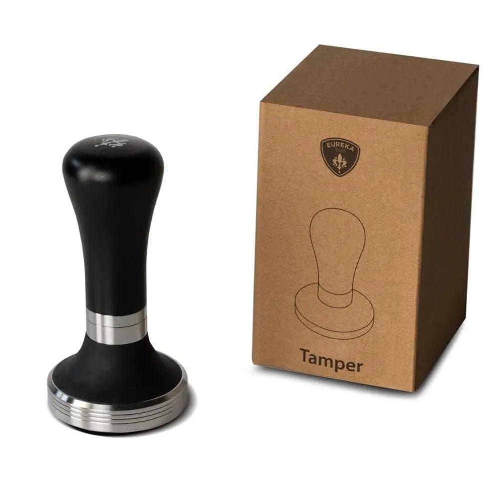 EUREKA Tamper - Perfekter Griff 58 mm oder 58,3 mm - Schwarz Tamper Eureka Schwarz 58 mm - Rheinland.Coffee
