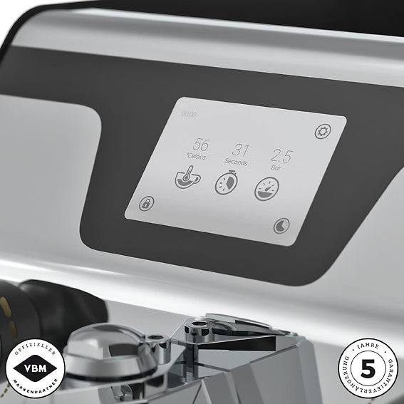 Vibiemme VBM New DOMOBAR Super Digital - Druckprofile, Dualboiler, Getriebepumpe, verschiedene Farben Espressomaschinen VBM    - Rheinland.Coffee