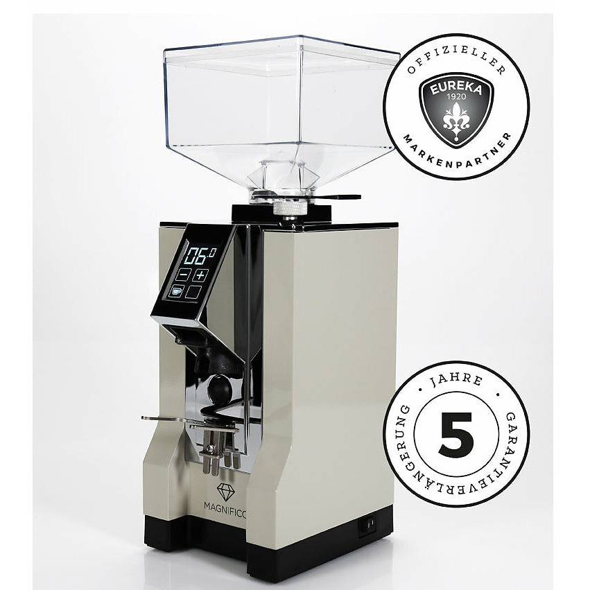 Eureka Mignon Magnifico - silizium grau - 16 CR Kaffeemühlen Eureka Grau   - Rheinland.Coffee