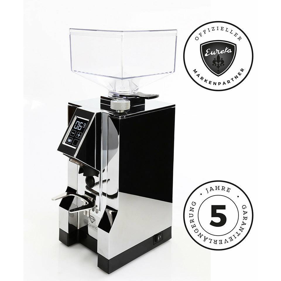 Eureka Mignon Magnifico - chrom - 16 CR Kaffeemühlen Eureka    - Rheinland.Coffee