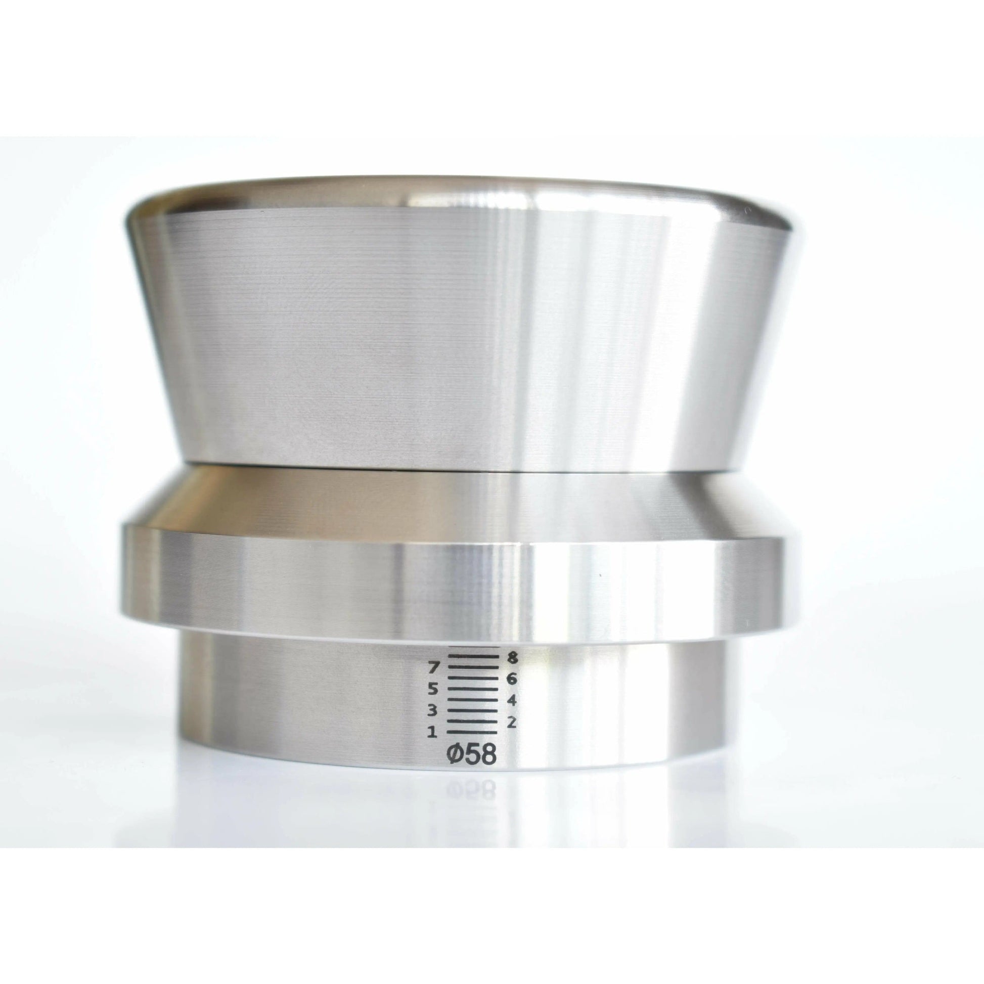Level Tamper Stainless & Alu ( Ø 48-58,5 mm) Leveler JoeFrex Ø 51mm - Rheinland.Coffee