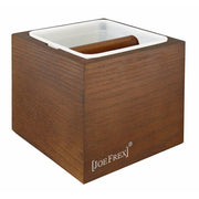 Abschlagbehälter Classic braun Holz Abschlagbehälter JoeFrex - Rheinland.Coffee