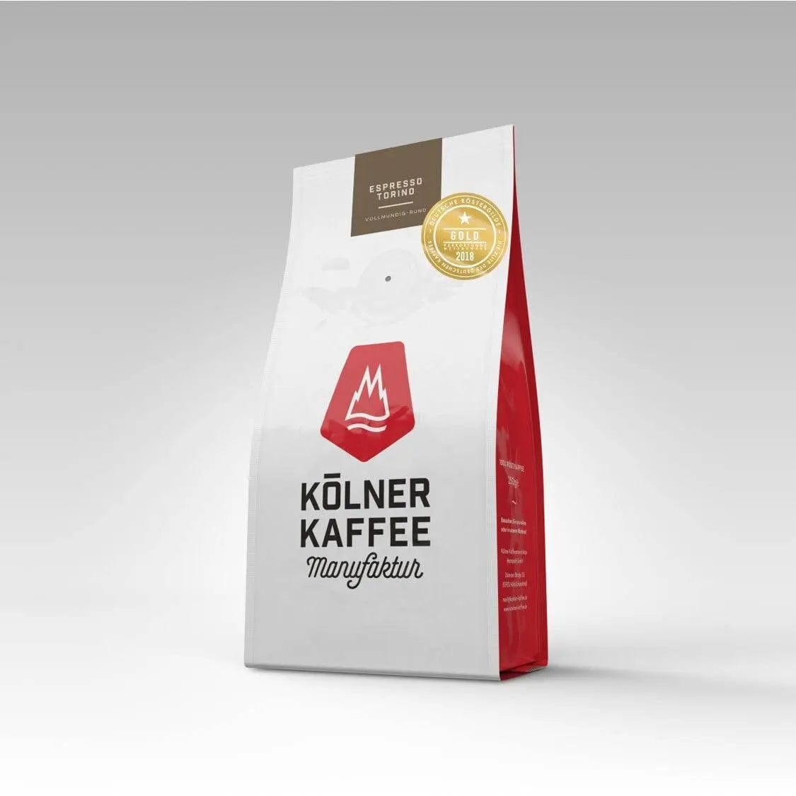 Espresso Torino - Kölner Kaffeemanufaktur Kaffee Kölner Kaffeemanufaktur Ganze Bohnen 1000 Gramm - Rheinland.Coffee
