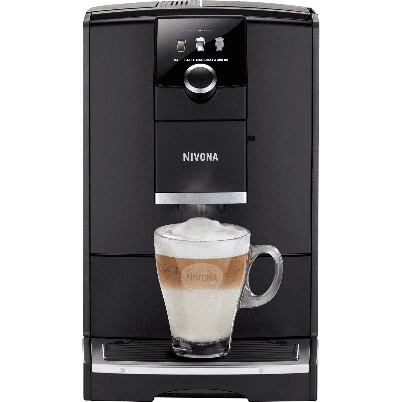 Nivona 790 - Mattschwarz - Chrom NICR 7'90 - 5 Jahre Garantie  Nivona    - Rheinland.Coffee