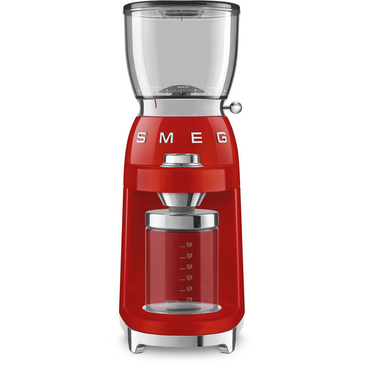 SMEG Kaffeemühle 50's Style Rot  SMEG Default Title   - Rheinland.Coffee