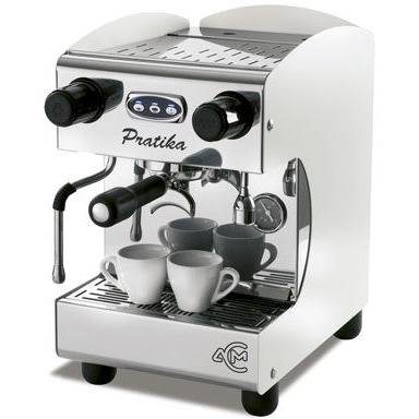 ACM Pratika Automatic Inox Espressomaschinen ACM Chrom / Inox   - Rheinland.Coffee