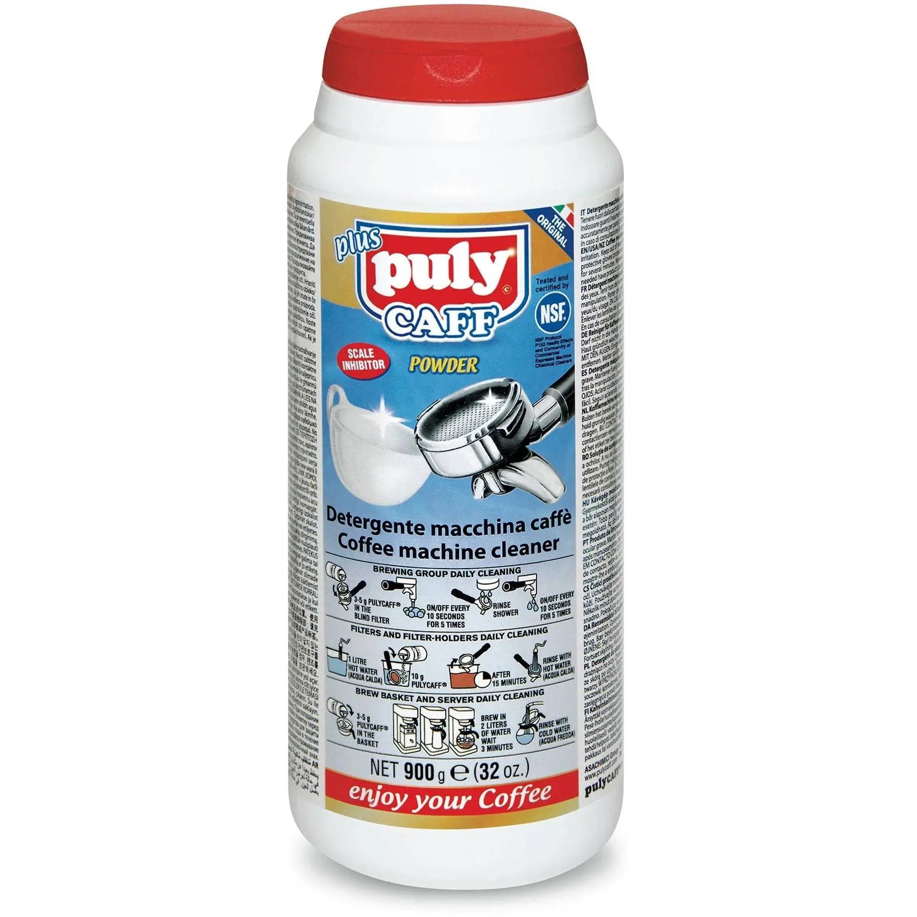 Puly Caff Plus Pulver 900 - DER Reiniger für Siebträger Reiniger und Entkalker Puly Default Title - Rheinland.Coffee