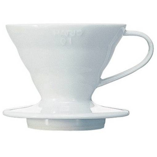 Hario Coffee Dripper V60 01 Ceramic white Kaffeefilter Handfilter  Hario Default Title   - Rheinland.Coffee