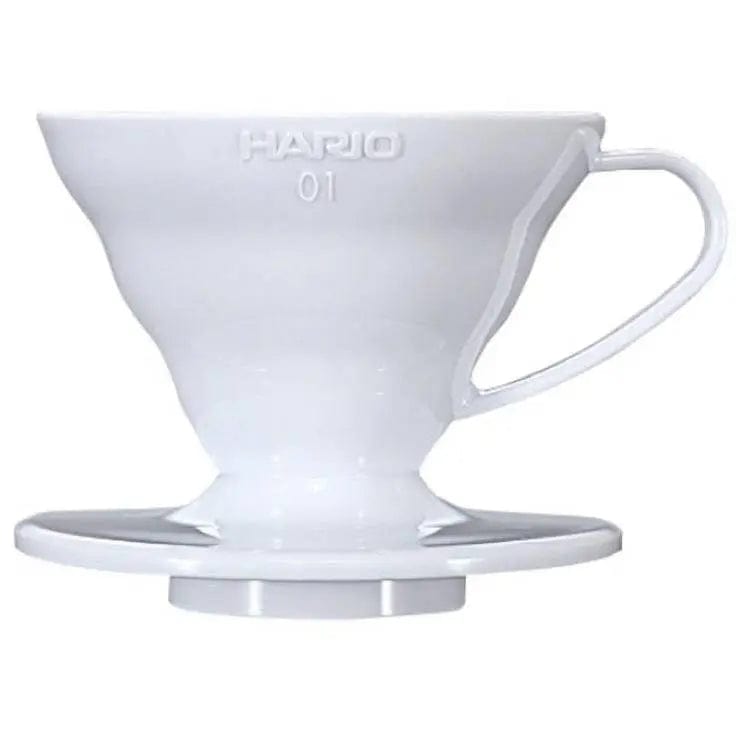 Hario Coffee Dripper V60 01 White Kaffeefilter Handfilter Kunststoff Hario - Rheinland.Coffee