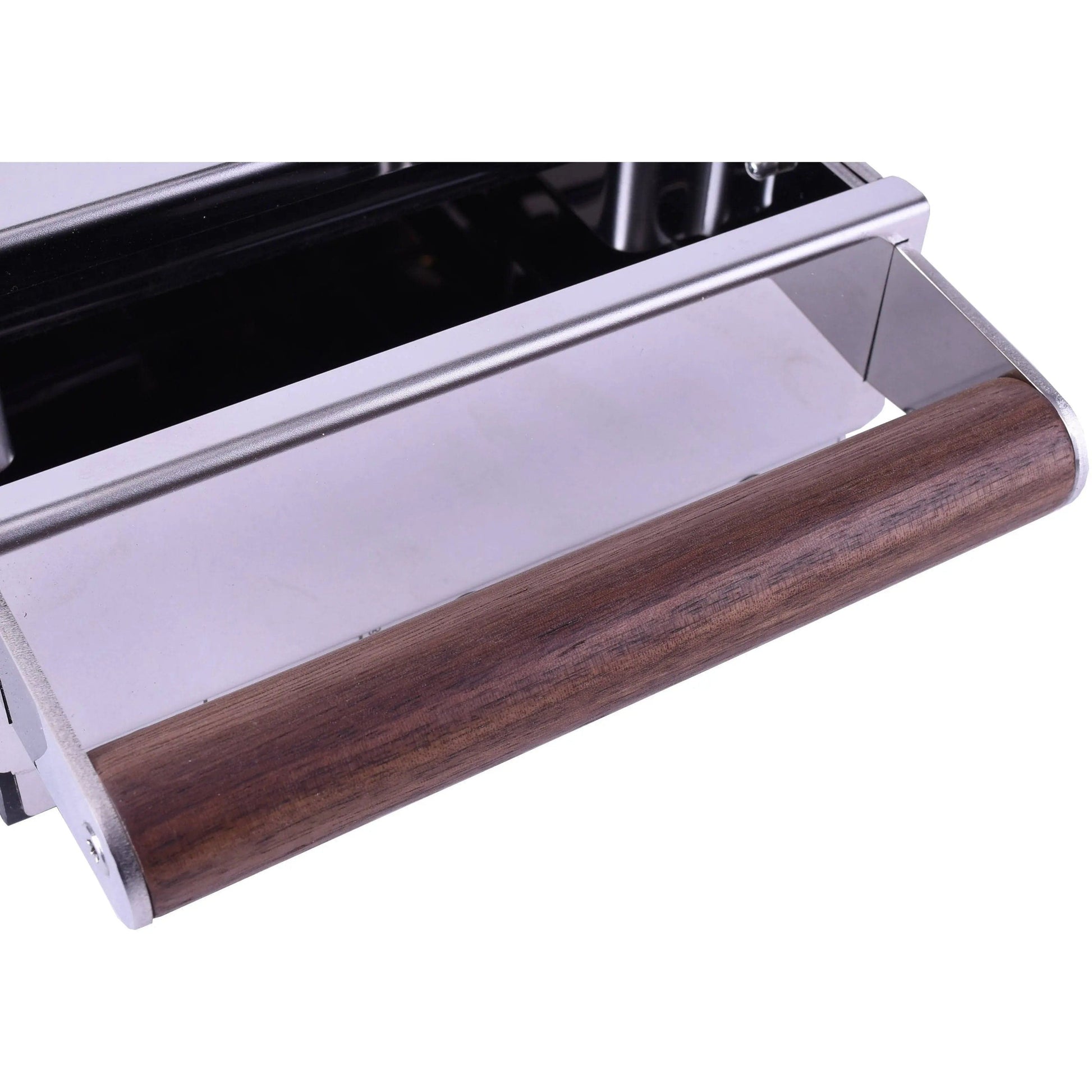 Sudschublade mit Walnussgriff - DXMINI Drawer Exclusive - Perfekt für Eureka Mignon Mühlen Sudschublade JoeFrex - Rheinland.Coffee