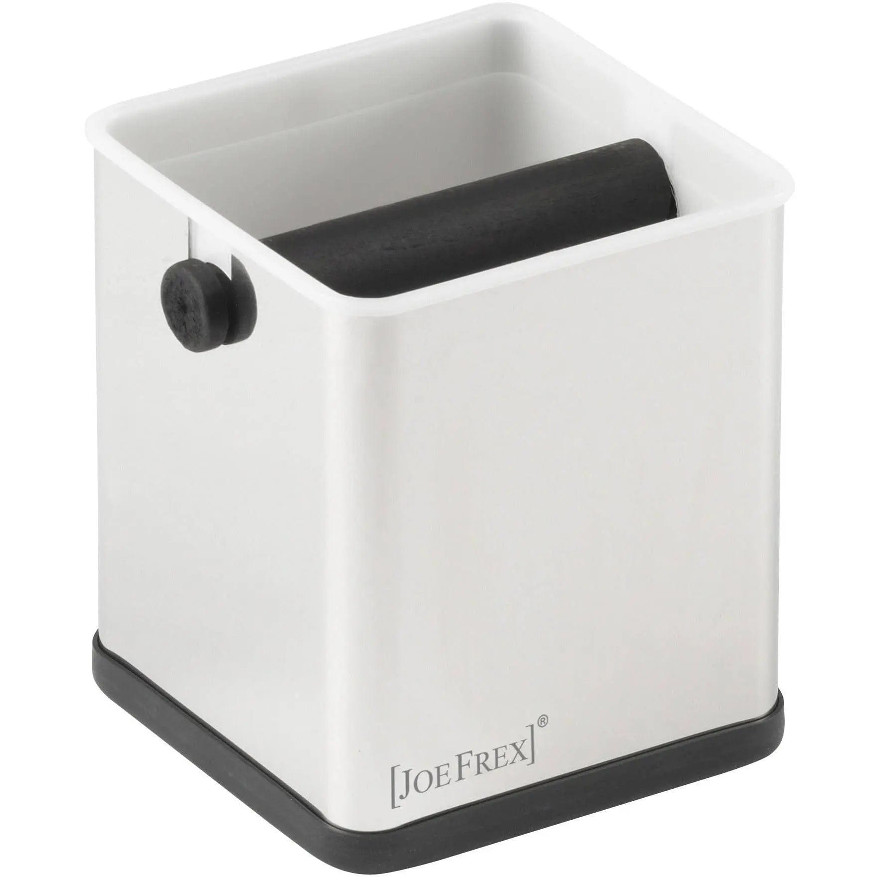 Abschlagbehälter Metall S - Inox glänzend Edelstahl Abschlagbehälter JoeFrex    - Rheinland.Coffee