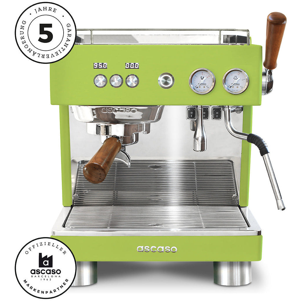 ascaso Baby T Plus - Neue Version - Thermoblock und Boiler Espressomaschinen Ascaso Pistazie   - Rheinland.Coffee