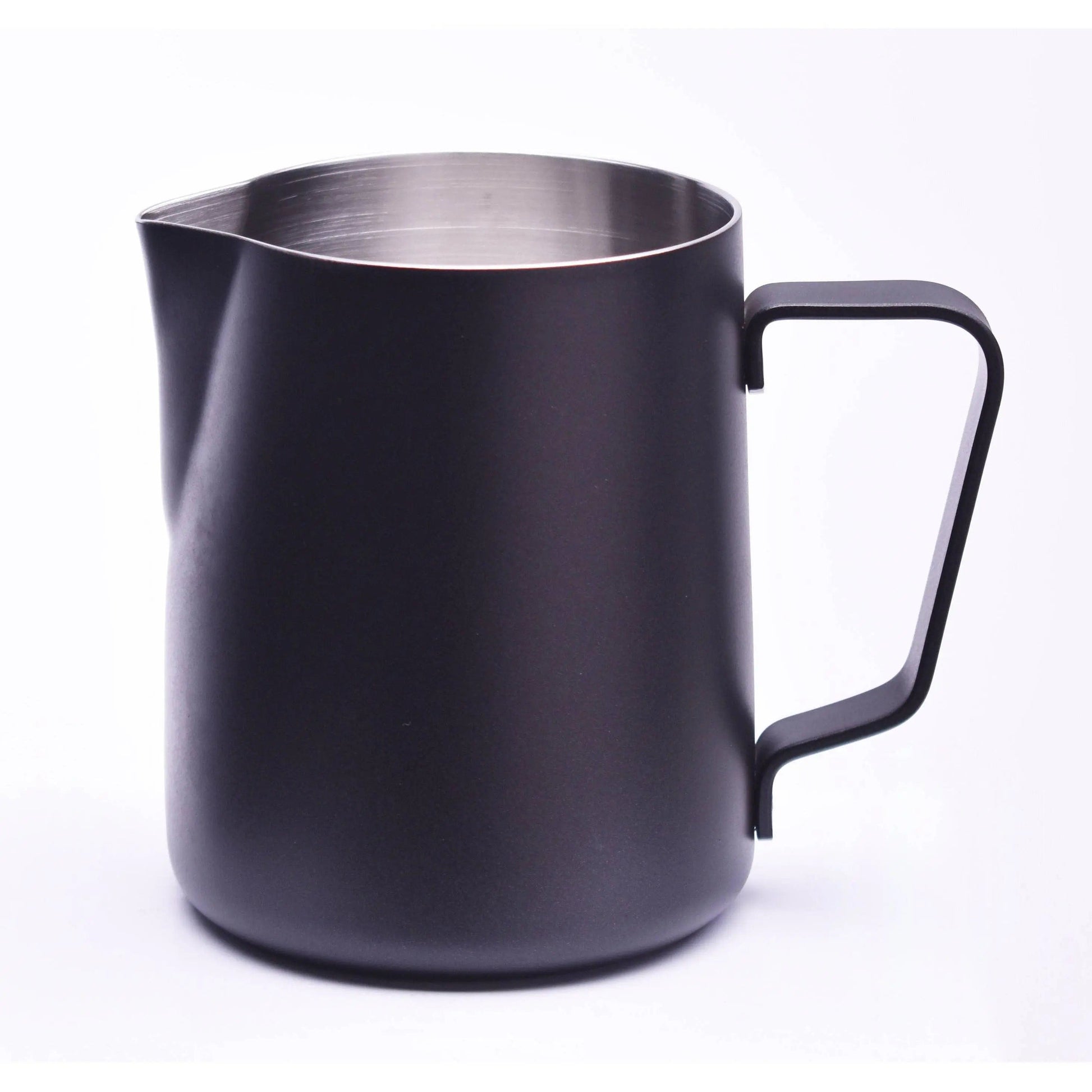 Milchkännchen mit Pulverbeschichtung Black 350 ml / 12 oz Milchkännchen JoeFrex Default Title - Rheinland.Coffee