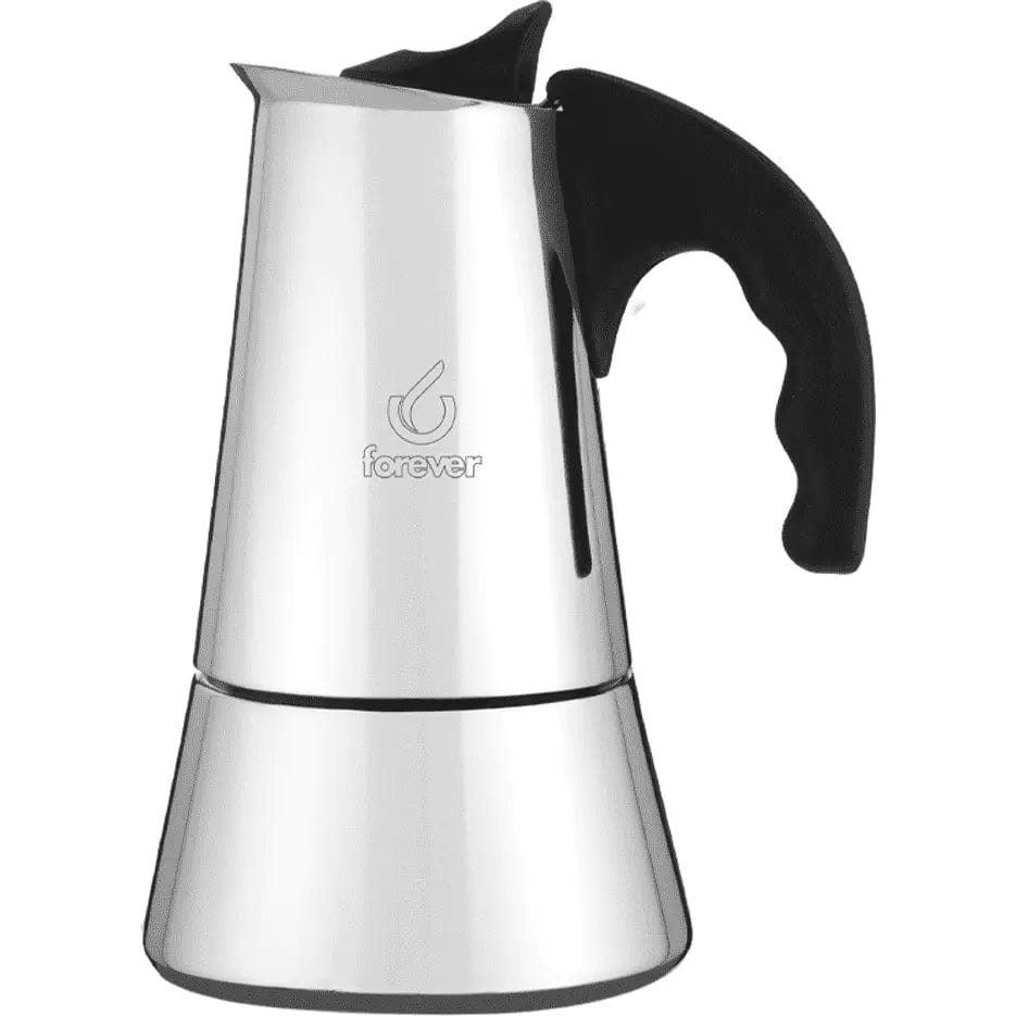 Miss Conny - Mokkakanne - Edelstahl 4 Tassen Mokkakanne Forever - Rheinland.Coffee