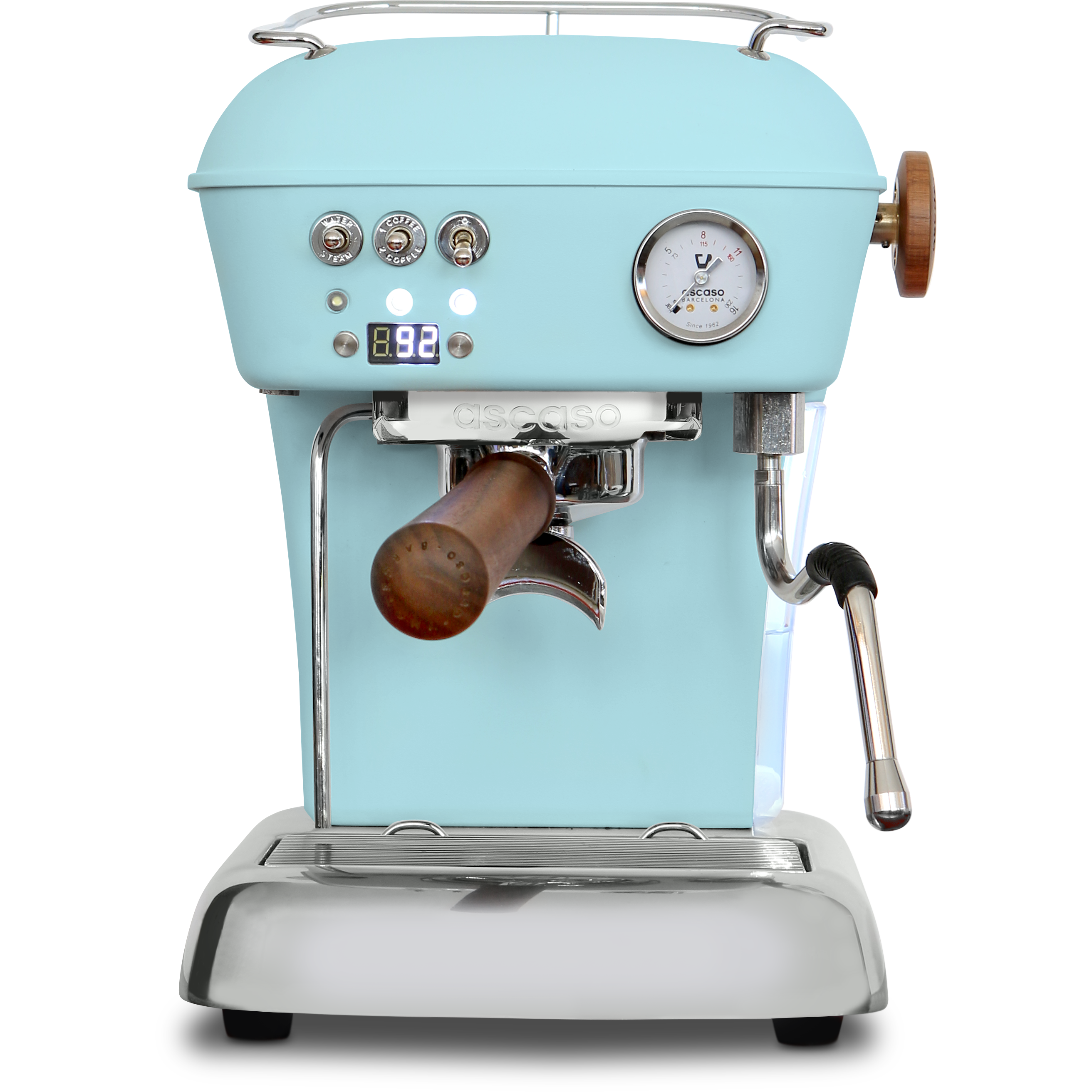 Ascaso DREAM PID 9 verschiedene Farben - Schnell startbereit Espressomaschinen Ascaso Hellblau   - Rheinland.Coffee