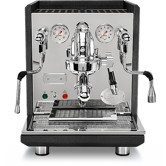 ECM Synchronika Anthrazit Dualboiler-System mit Rotationspumpe Espressomaschinen ECM Anthrazit   - Rheinland.Coffee