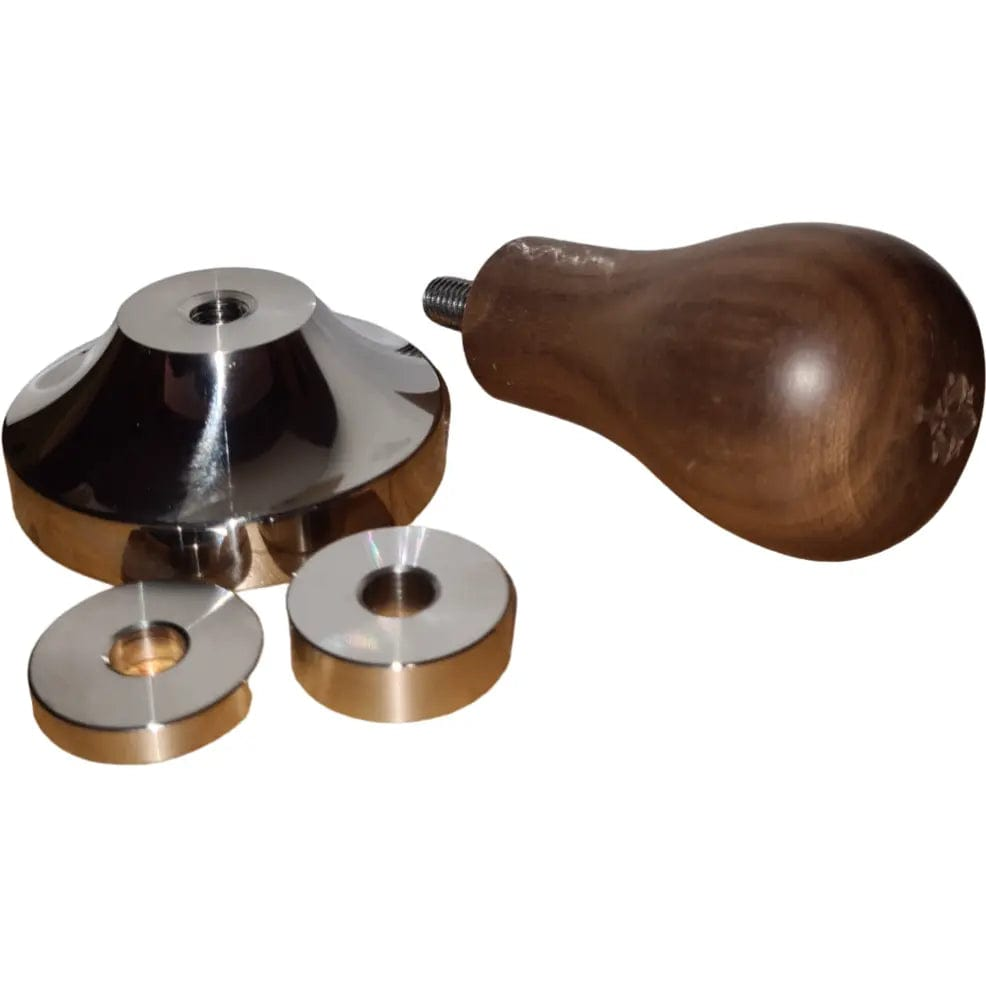 EUREKA Verstellbarer Tamper 58 mm oder 58,3 mm - Schwarz oder Nussbaum Tamper Eureka - Rheinland.Coffee