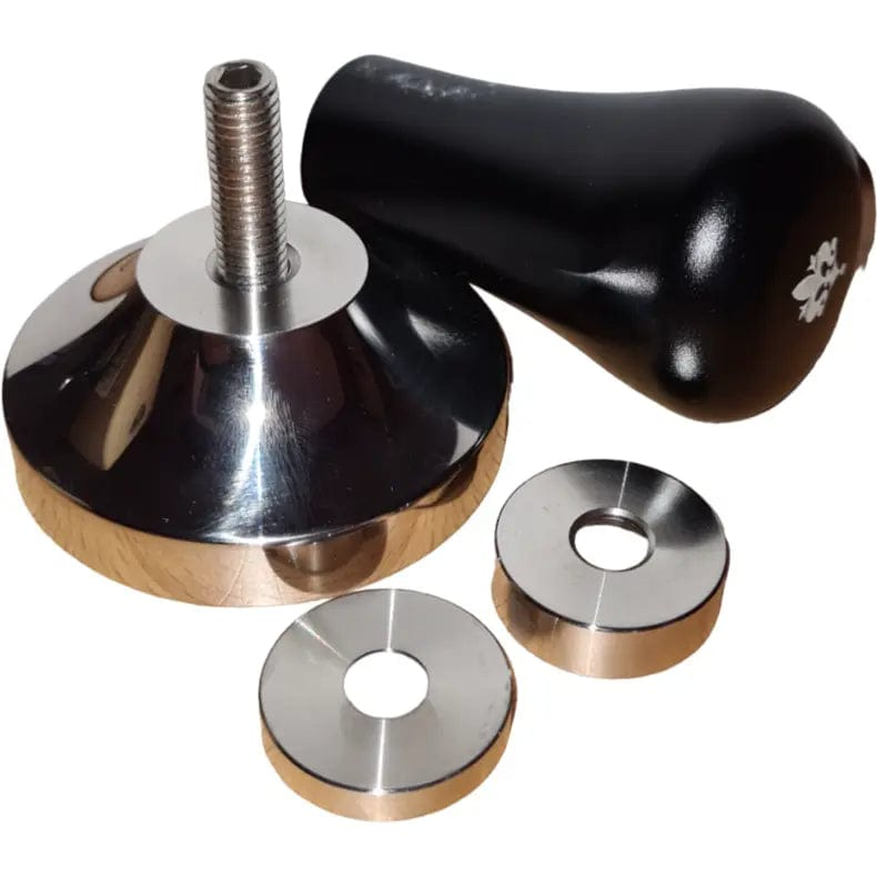 EUREKA Verstellbarer Tamper 58 mm oder 58,3 mm - Schwarz oder Nussbaum Tamper Eureka - Rheinland.Coffee