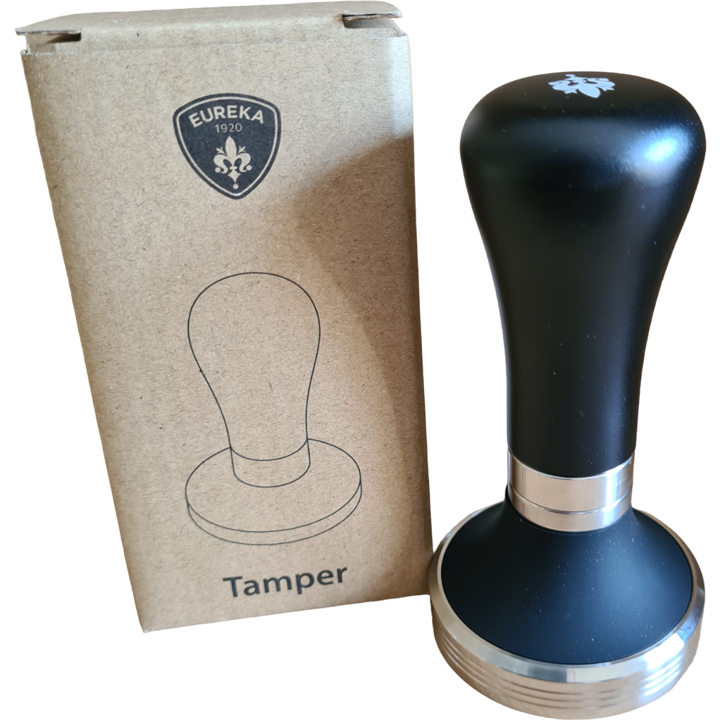 EUREKA Tamper - Perfekter Griff 58 mm oder 58,3 mm - Schwarz Tamper Eureka    - Rheinland.Coffee