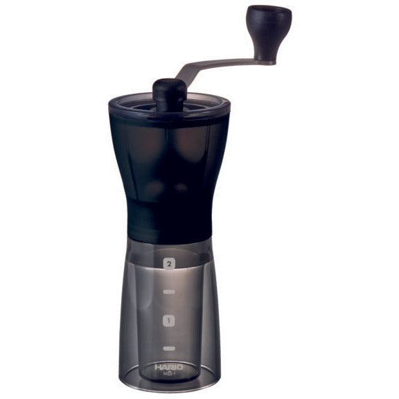 Hario Ceramic Coffee Mill Mini-Slim Plus - Kaffeemühle Handmühle Keramik Handmühle Hario    - Rheinland.Coffee
