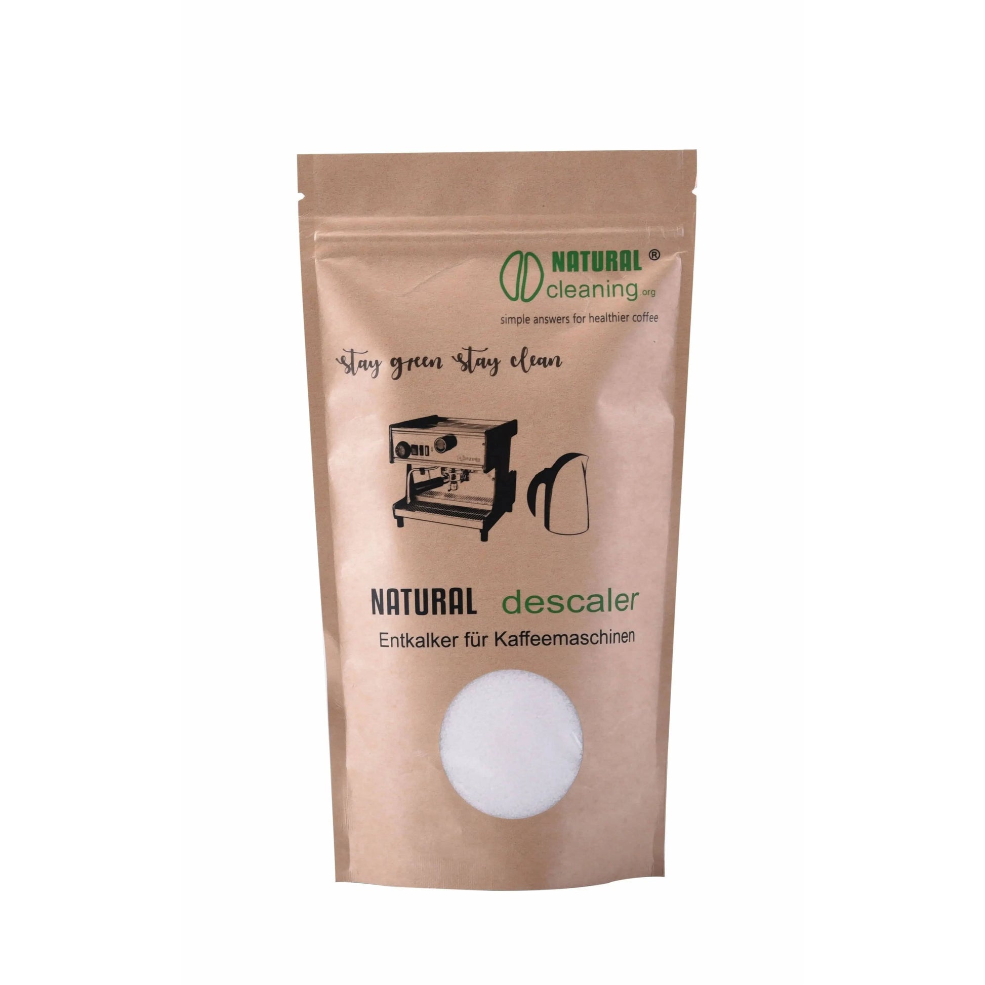 Natural descaler 500g - Entkalker für Espressomaschinen Siebträgermaschinen Reiniger und Entkalker JoeFrex - Rheinland.Coffee