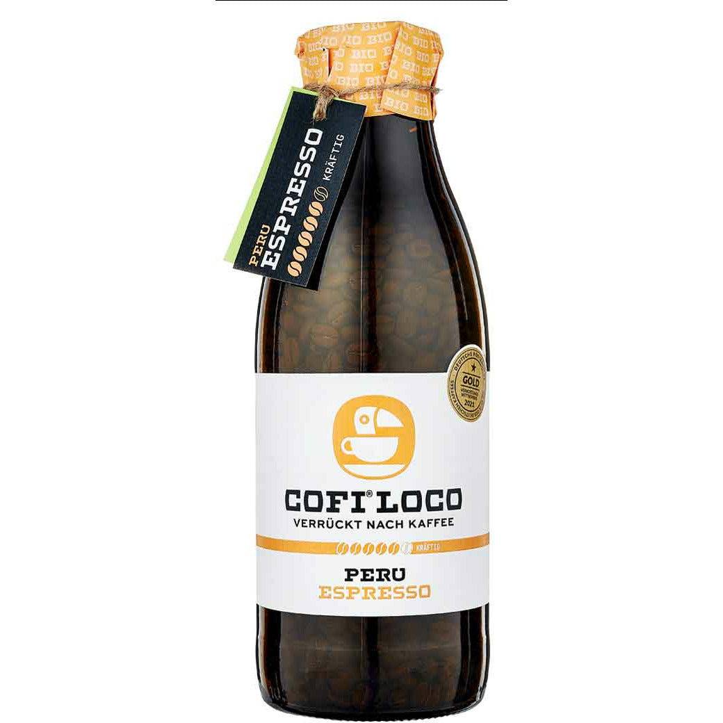 Cofi Loco Peru Espresso - Flasche Kaffee Cofi Loco    - Rheinland.Coffee