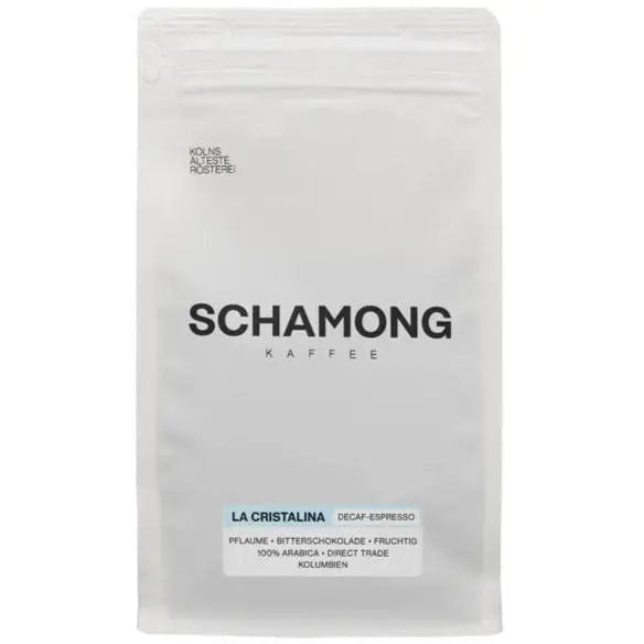 Decaf Espresso La Cristalina - Entkoffeiniert Schamong Kaffee Schamong - Rheinland.Coffee
