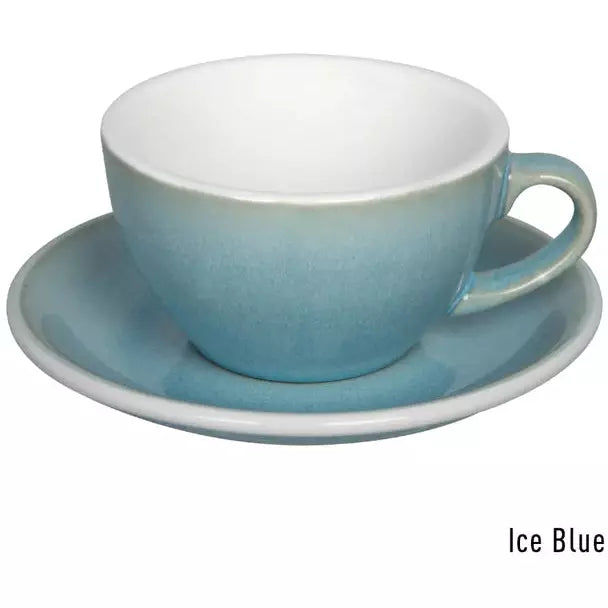 Loveramics Egg - Töpferfarbe Ice Blue Cappuccino Tasse 200 ml und Untertasse im Set Geschirr Loveramics Default Title   - Rheinland.Coffee